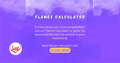 Flames Calculator.